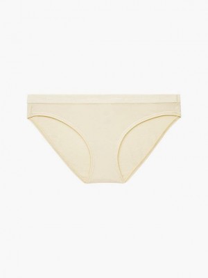 Beige Calvin Klein Bikini - Form To Body Women Briefs | UFZM-27149
