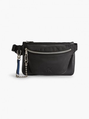 Black Calvin Klein 2-In-1 Bum Women Bags | IBEZ-28549