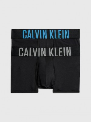 Black Calvin Klein 2 Pack Low Rise - Intense Power Men Briefs | NWOH-73812