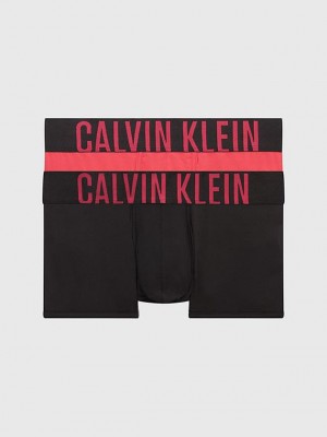 Black Calvin Klein 2 Pack Low Rise - Intense Power Men Briefs | JUKN-86753