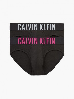 Black Calvin Klein 2 Pack - Intense Power Men Briefs | WQXV-14205