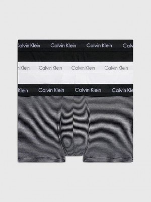 Black Calvin Klein 3 Pack Low Rise - Cotton Stretch Men Briefs | CRVX-02748