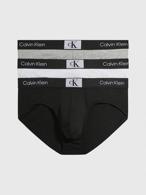Black Calvin Klein 3 Pack - Ck96 Men Briefs | XRJZ-50718