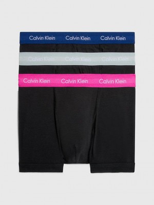Black Calvin Klein 3 Pack - Cotton Stretch Men Briefs | ZKGR-89567