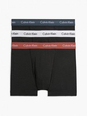 Black Calvin Klein 3 Pack - Cotton Stretch Men Briefs | RNUT-04215