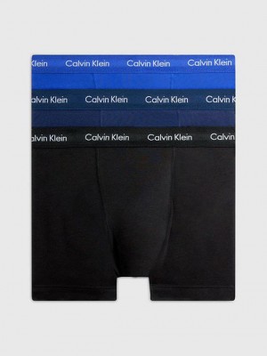 Black Calvin Klein 3 Pack - Cotton Stretch Men Briefs | JABT-10694