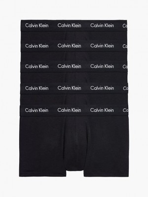 Black Calvin Klein 5 Pack - Cotton Stretch Men Briefs | FKBW-90428
