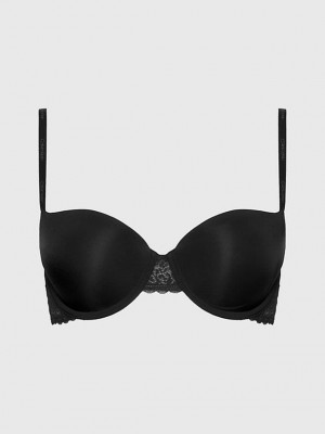 Black Calvin Klein Balconette - Flirty Women Bra | LFIY-40639