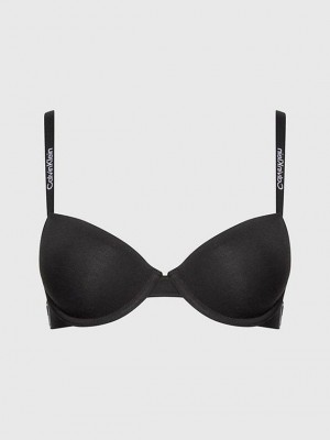 Black Calvin Klein Balconette - Reimagined Heritage Women Bra | BHYL-67194