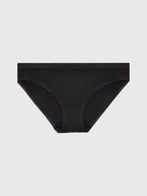 Black Calvin Klein Bikini - Bonded Flex Women Briefs | GRYI-96205