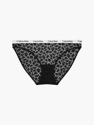Black Calvin Klein Bikini - Carousel Women Briefs | YECX-06812
