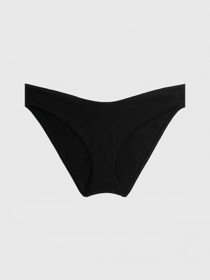 Black Calvin Klein Bikini - Flex Fit Women Briefs | XTIR-83167