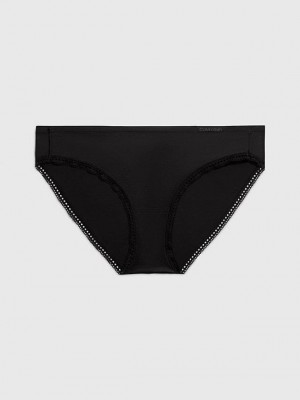 Black Calvin Klein Bikini - Liquid Touch Women Briefs | TKSB-43851