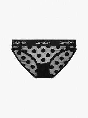 Black Calvin Klein Bikini - Modern Cotton Women Briefs | ONPC-34268