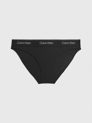 Black Calvin Klein Bikini - Modern Performance Women Briefs | RJSN-03214