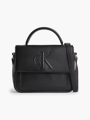 Black Calvin Klein Crossbody Women Bags | PDYX-59046