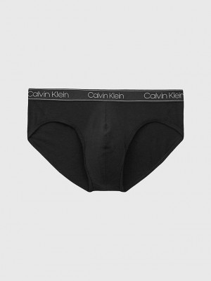 Black Calvin Klein Essential Calvin Men Briefs | APIF-85621