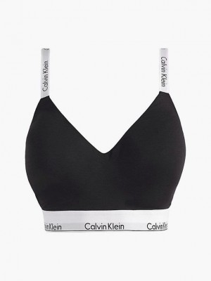 Black Calvin Klein Full Cup - Modern Cotton Women Bra | WPVM-63548