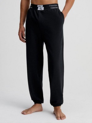 Black Calvin Klein Lounge - Ck96 Men Joggers | TBVE-56290