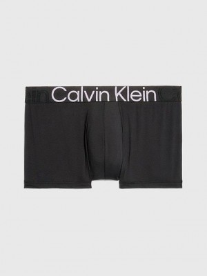 Black Calvin Klein Low Rise - Effect Men Briefs | HTUK-74185