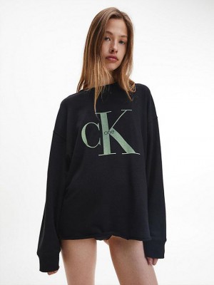 Black Calvin Klein Pyjama - CK One Women Top | ACDJ-58130