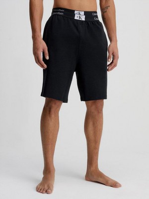 Black Calvin Klein Pyjama - Ck96 Men Shorts | YNEQ-89206