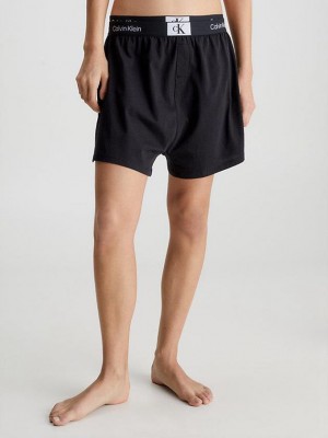 Black Calvin Klein Pyjama - Ck96 Women Shorts | EWFR-03597