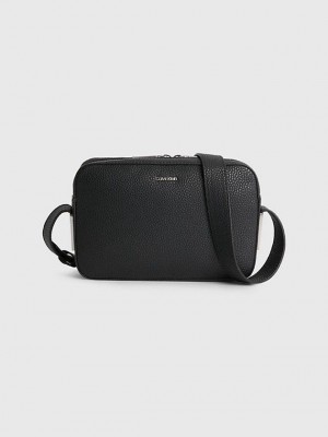 Black Calvin Klein Recycled Crossbody Women Bags | NYBA-04768