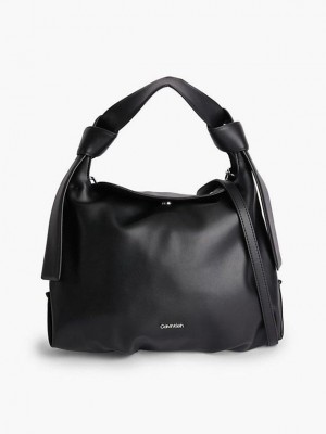 Black Calvin Klein Recycled Crossbody Women Bags | ZEOH-56120
