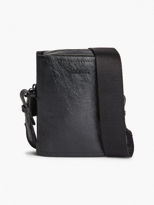 Black Calvin Klein Recycled Crossbody Women Bags | ZCWM-85164