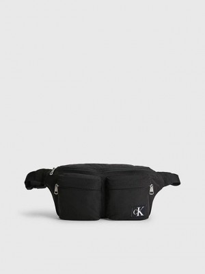 Black Calvin Klein Recycled Nylon Bum Women Bags | LUSR-01328