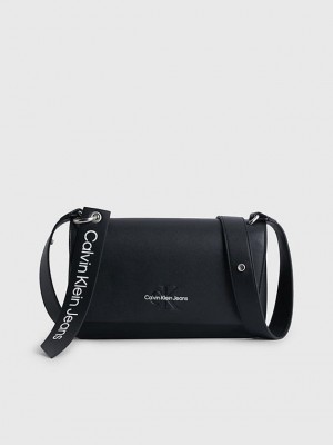 Black Calvin Klein Shoulder Women Bags | LJBR-80512