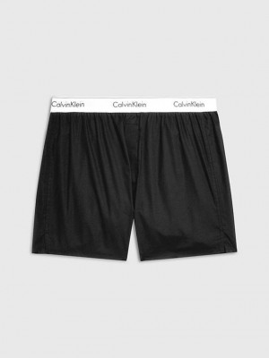 Black Calvin Klein Slim Fit Boxers - Modern Cotton Men Briefs | LFQC-69702