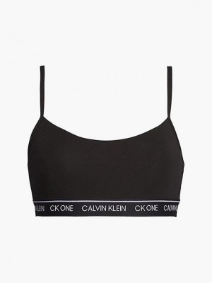 Black Calvin Klein String - CK One Women Bra | GDOT-24960
