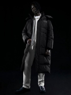 Black Calvin Klein Unisex Padded Puffer Women Coat | UNGK-63724