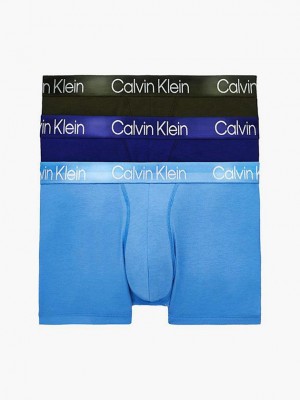 Blue Calvin Klein 3 Pack - Modern Structure Men Briefs | FWGJ-15034