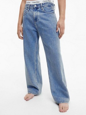 Blue Calvin Klein 90's Loose Men Jeans | MACG-42986