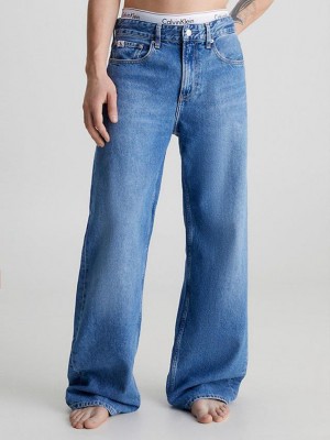 Blue Calvin Klein 90's Loose Men Jeans | XQAI-48153