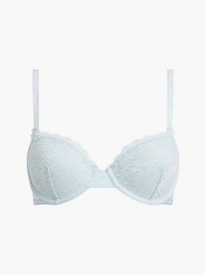 Blue Calvin Klein Balconette - CK One Women Bra | JSMQ-93546
