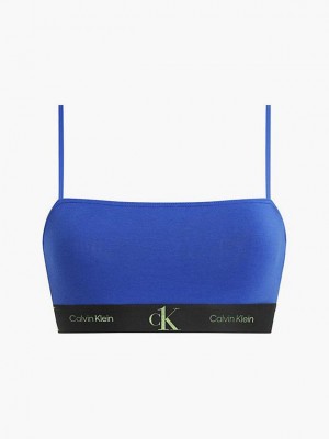 Blue Calvin Klein Bandeau - CK One Women Bra | UPIW-12769
