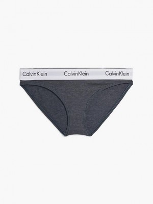 Blue Calvin Klein Bikini - Modern Cotton Women Briefs | PEHZ-74153