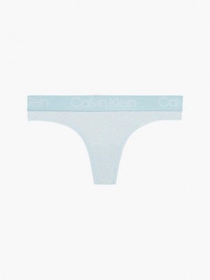 Blue Calvin Klein Body Women Thong | SYPB-90587