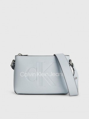 Blue Calvin Klein Crossbody Women Bags | HEXD-62804