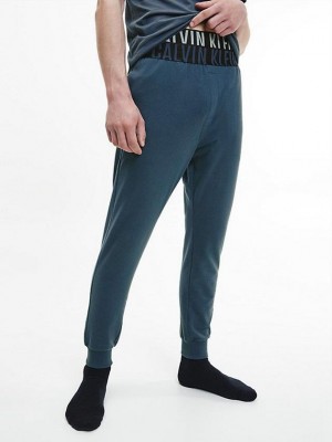 Blue Calvin Klein Lounge - Intense Power Men Joggers | AIWB-75201