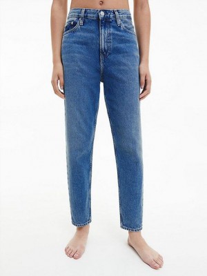 Blue Calvin Klein Mom Women Jeans | JAGS-60732