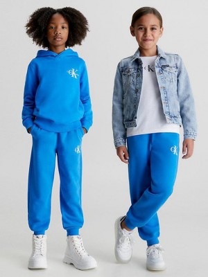 Blue Calvin Klein Relaxed Boys's Joggers | OMVT-69783
