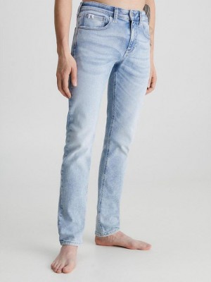 Blue Calvin Klein Skinny Men Jeans | FUPS-62985