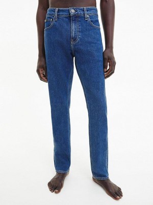 Blue Calvin Klein Slim Men Jeans | DQTC-52481