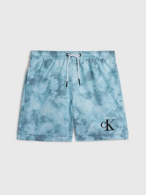Blue Calvin Klein Swim - Authentic Boys's Shorts | NPKJ-03976