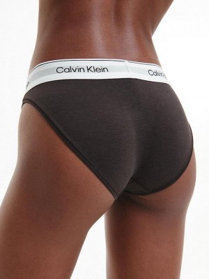 Brown Calvin Klein Bikini - Modern Cotton Women Briefs | VRMB-07983